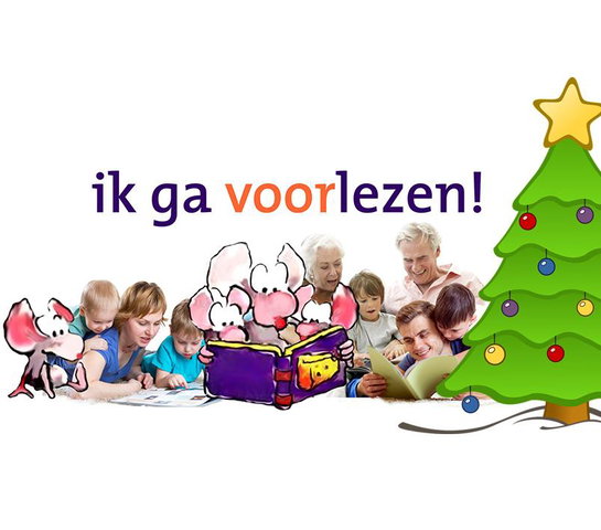 Voorlezen in de kerstvakantie.