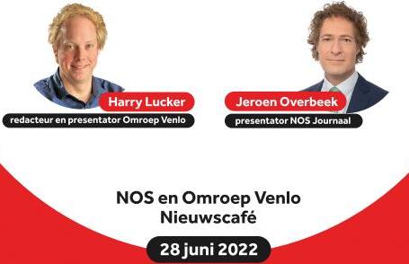 Uitnodiging NOS x Omroep Venlo Nieuwscafé