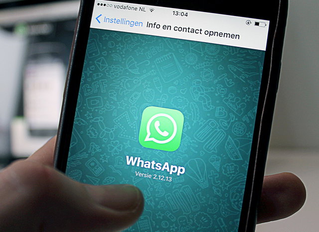 Appen met WhatsApp