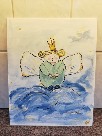 Maak je eigen feestdagen-schilderij