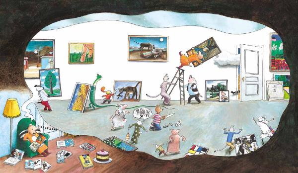 Kunst met taart (groep 1-2)