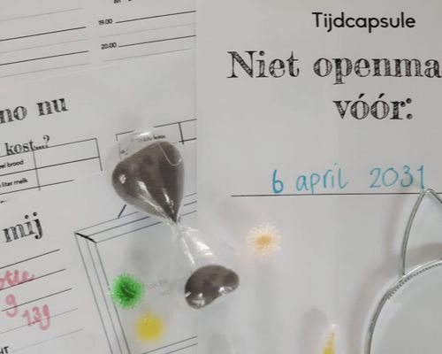 Maak je eigen tijdcapsule – online workshop