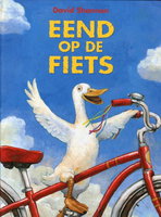 Eend op de fiets
