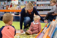 Intern product: Uitstapje voor peuters én ouders naar de bibliotheek