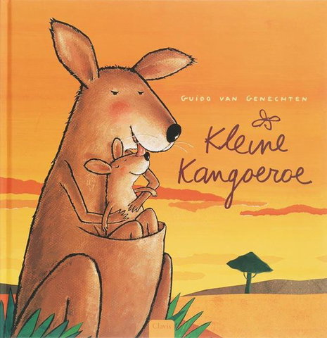 Vertelplaat: De kleine kangoeroe – Guido Van Genechten ( Prentenboek van het Jaar 2007)
