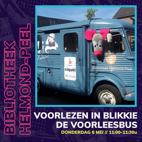 Online voorlezen vanuit Blikkie de Voorleesbus