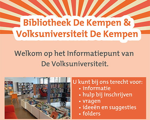 Informatiepunt Volksuniversiteit De Kempen