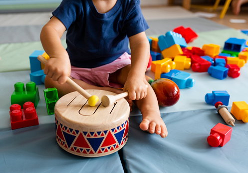 Muziek op schoot