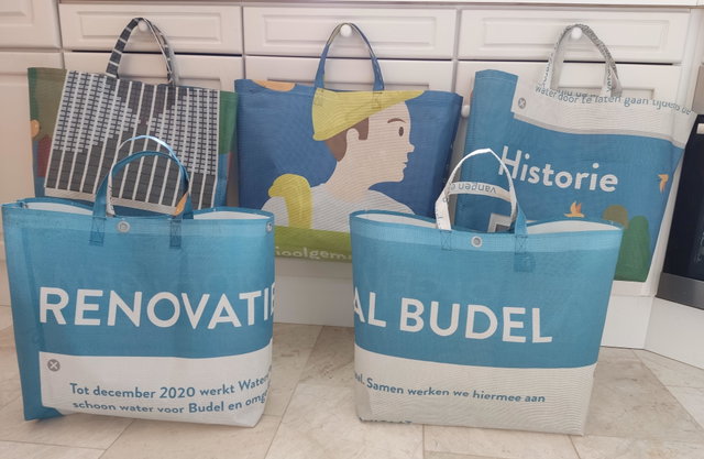Duurzaam met spandoeken