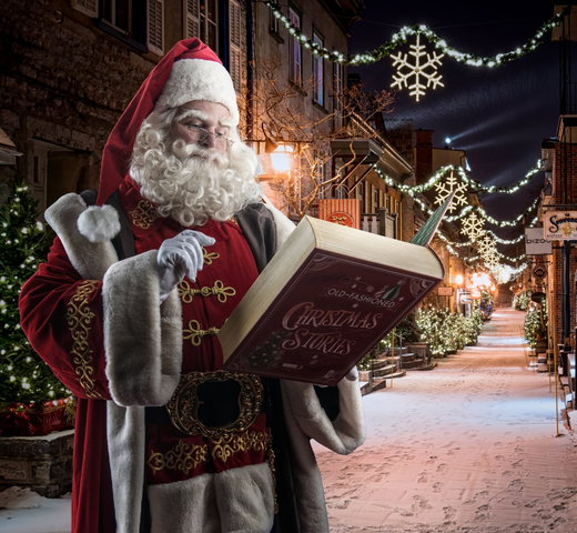 De Kerstman komt voorlezen!