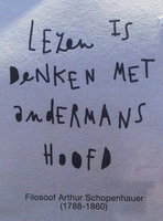 Lezen met andermans hoofd