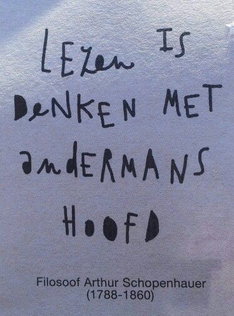 Lezen met andermans hoofd