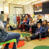 BoekStart voorleesuurtje in Bibliotheek Keizerslanden