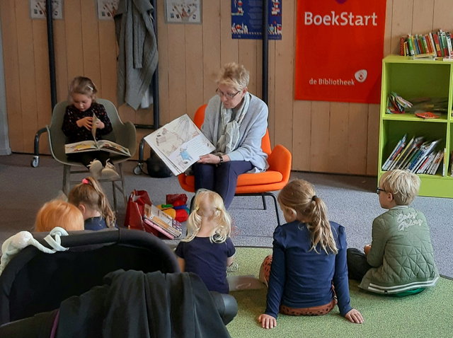 VoorleesTijd in de bieb Heeze