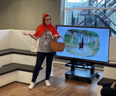 Groep 3: De wolf die uit het boek viel