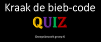Biebbezoek 'Kraak de biebcode!'