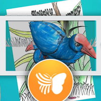 KidsVakantieCocktail: Breng je kleurplaat tot leven met Quiver