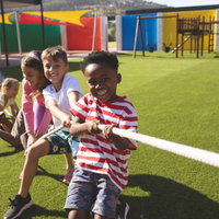 KinderLab Oostgaarde speelt buiten
