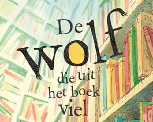 Bibliotheekbezoek - De Wolf die uit het boek viel