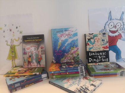 Bibliotheekbezoek | Groep 4 | Beroemdheden in de bieb