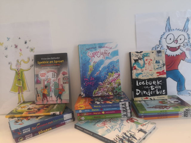 Bibliotheekbezoek | Groep 4 | Beroemdheden in de bieb