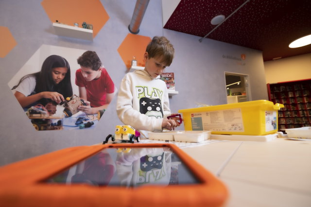 Lego-middag tijdens open zondag