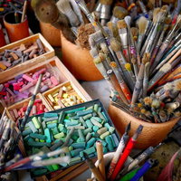 Kunst met kleine handjes