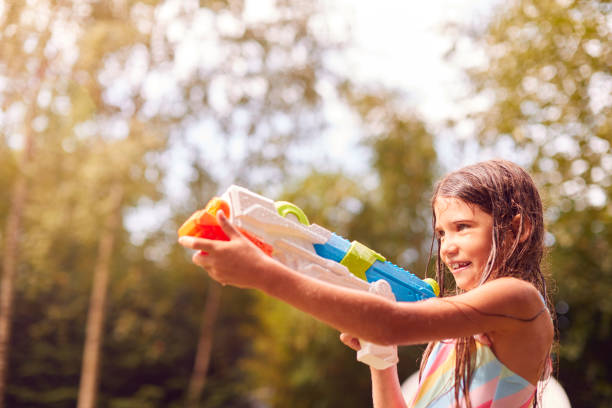 Afscheid stagiaires met waterpret!