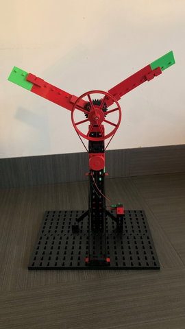 KOP Leskist: workshop Windenergie - Fischer windmolen