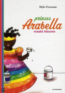 Vertelplaten Prinses Arabella maakt kleuren (thema kunst)