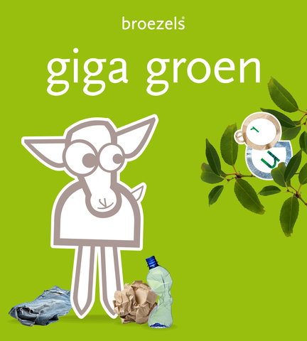 Gi-Ga-Groen met broezels
