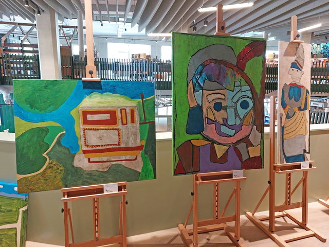 Expositie Romeinen (Atelier Verfstreken)