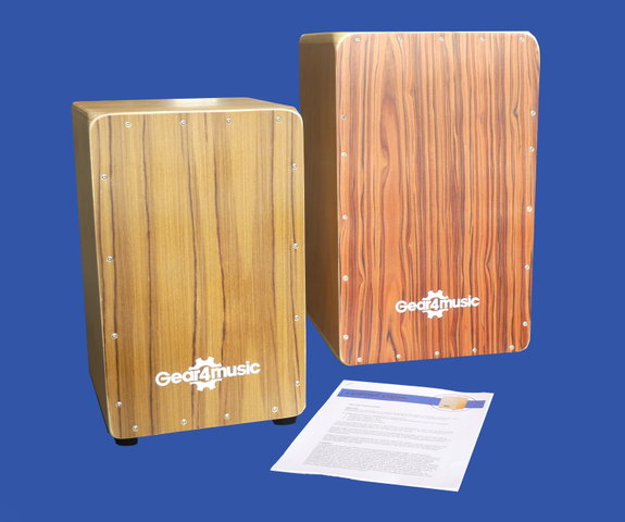 Cajon met lesbrief