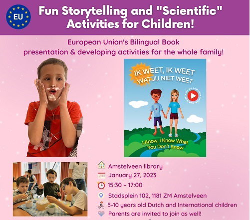 Interactive Bilingual Book presentation & activities | 5-10 jr