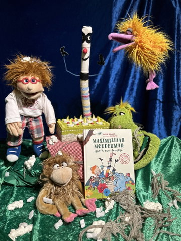 Voorleestheater Poppekus in School 7