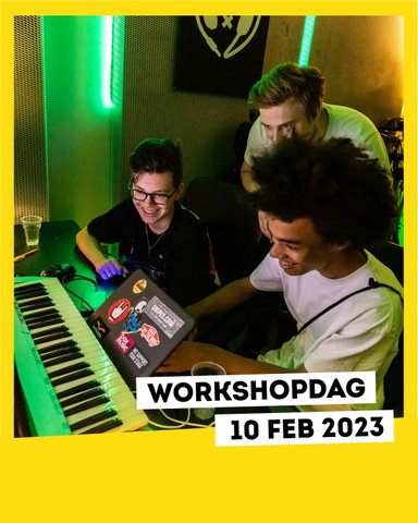 Grote Kunstbende workshopdag (12-19 jaar)