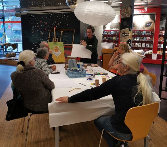 Schildertekenkunst tafel