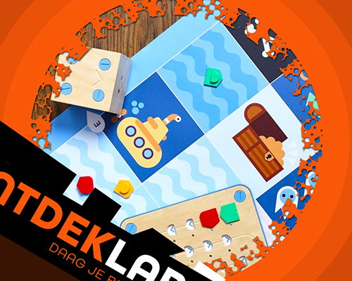 Bestuur robot Cubetto en breng hem thuis