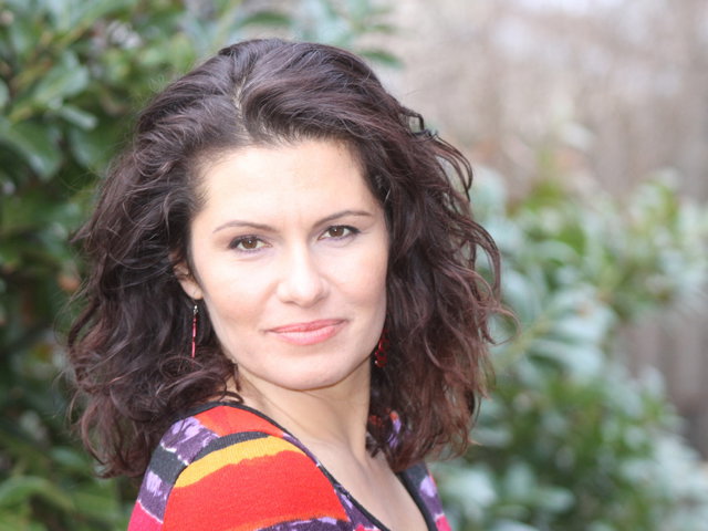 Presentatie Maria Genova tijdens de Informatiemarkt voor senioren