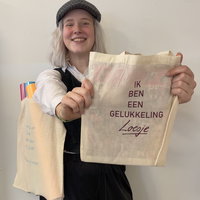 Workshop tote bag, t-shirt of hoodie bedrukken