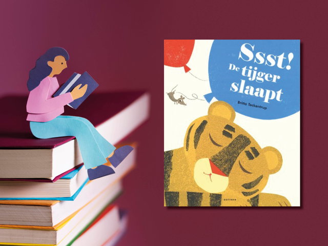 Boekenpret: Ssst! De tijger slaapt