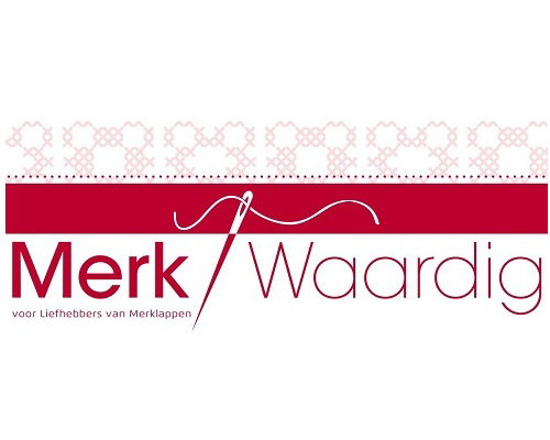 Merkwaardig Jubileumtentoonstelling merklappen & borduren