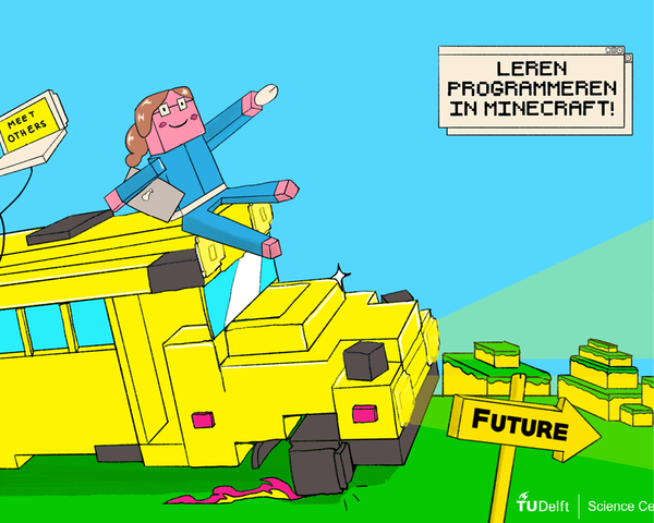 Meivakantie: TU Delft Minecraft on Tour