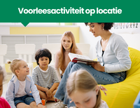 Voorleesactiviteit op locatie