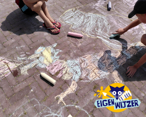 Aan Hoger Stoep: het Stoepkrijtfeest