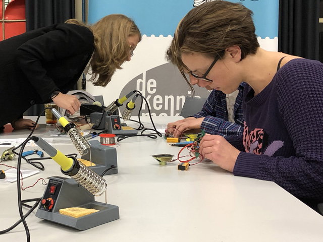 Workshop meetstation bouwen