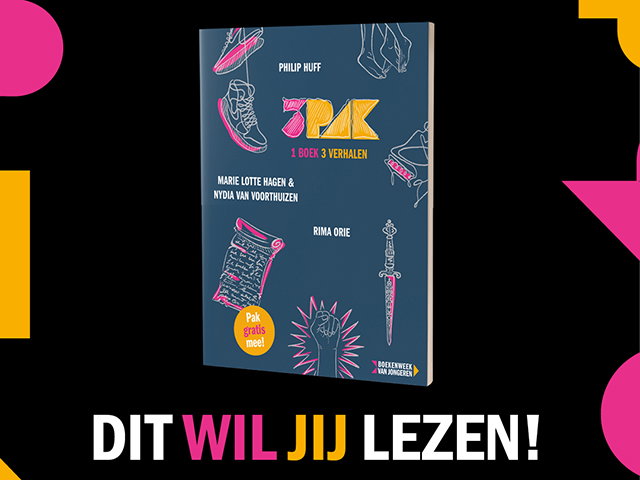 Boekenweek van Jongeren: 3PAK cadeau!