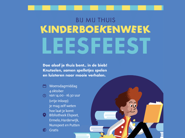 Leesfeest in de bieb!