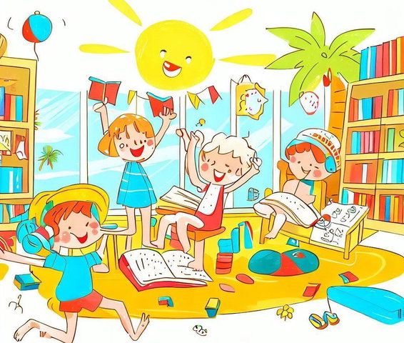Leer en creëer. Een gezellige middag vol verhalen en creativiteit: Bijna vakantie