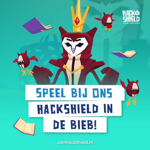 Hackshield in de bieb